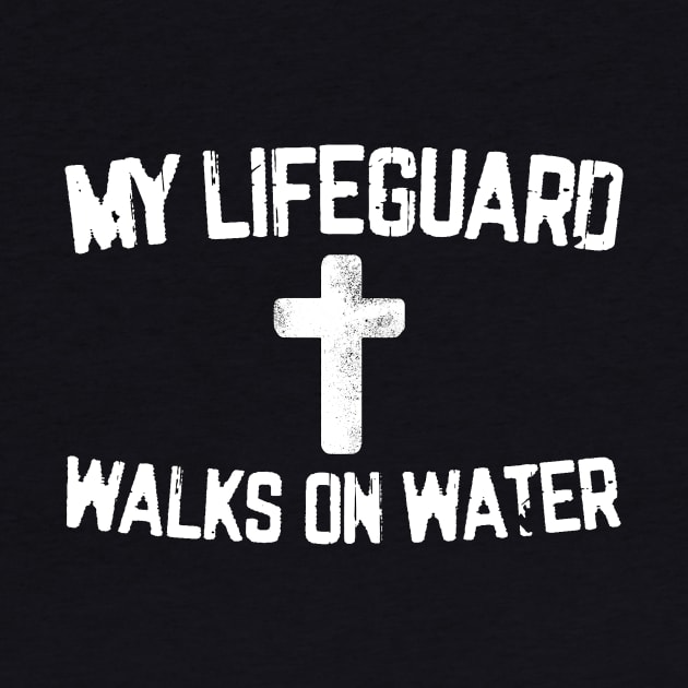 My Lifeguard Walks On Water by Bododobird